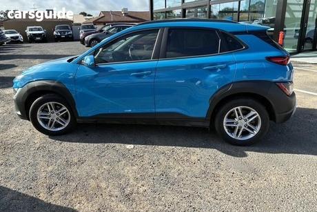 Blue 2021 Hyundai Kona Wagon (Fwd)