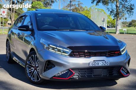 Grey 2024 Kia Cerato Hatchback Gt