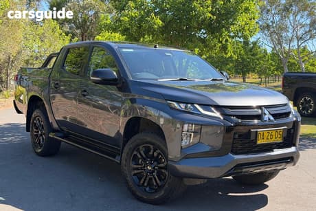 Grey 2021 Mitsubishi Triton Double Cab Pick Up Gsr (4X4)