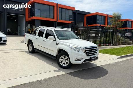 White 2018 Great Wall Steed Dual Cab Utility (4X2)