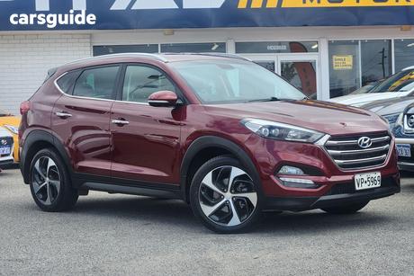 Red 2016 Hyundai Tucson Wagon Elite (Awd)