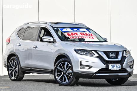 Silver 2018 Nissan X-Trail Wagon Ti (4Wd)