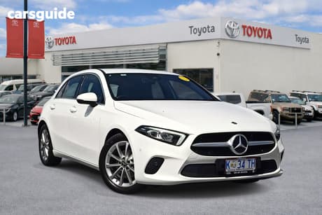 White 2022 Mercedes-Benz A180 Hatchback