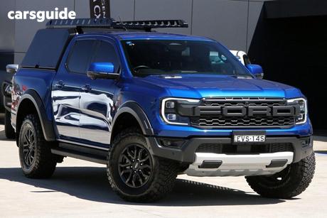 Blue 2022 Ford Ranger Double Cab Pick Up Raptor 3.0 (4X4)