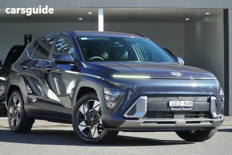 Blue 2026 Hyundai Kona Wagon Elite