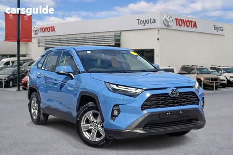 Blue 2025 Toyota RAV4 Wagon Gx (Awd) Hybrid