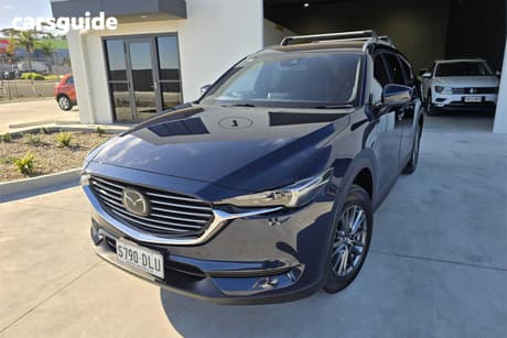 Blue 2019 Mazda CX-8 Wagon Sport (Fwd) (5Yr)