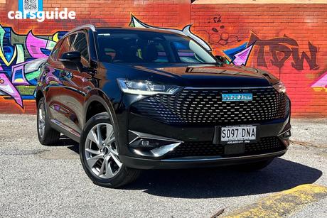 Black 2023 GWM Haval H6 Wagon Ultra Hybrid