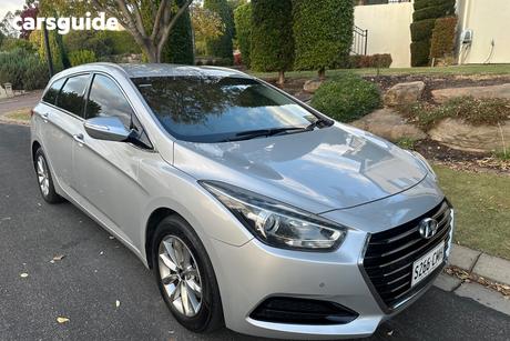 Silver 2015 Hyundai I40 Wagon Active