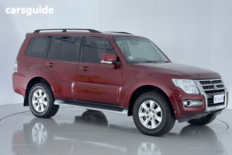 Red 2019 Mitsubishi Pajero Wagon Glx (4X4) 7 Seat