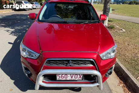 Red 2014 Mitsubishi ASX Wagon (4Wd)
