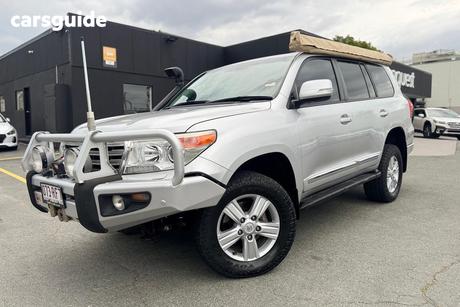Silver 2012 Toyota Landcruiser Wagon Sahara (4X4)