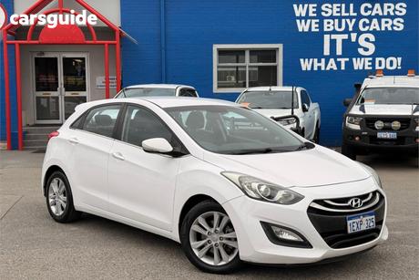 White 2012 Hyundai I30 Hatchback Elite 1.6 Crdi