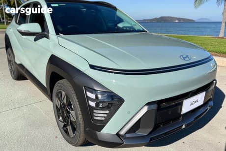 Green 2026 Hyundai Kona Wagon Hybrid Premium