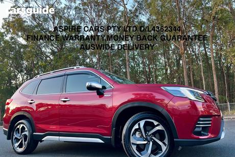 Burgundy 2024 Subaru Forester Wagon Hybrid S (Awd)