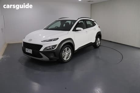 White 2023 Hyundai Kona Wagon (Fwd)