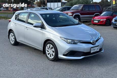 Silver 2015 Toyota Corolla Hatchback Ascent