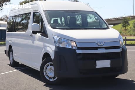 White 2019 Toyota HiAce Bus Commuter (12 Seats)