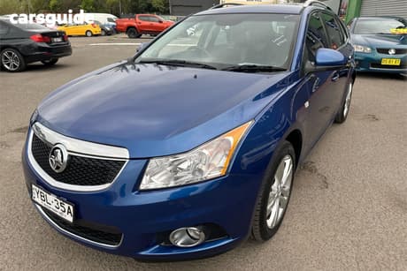 Blue 2013 Holden Cruze Sportswagon Cdx