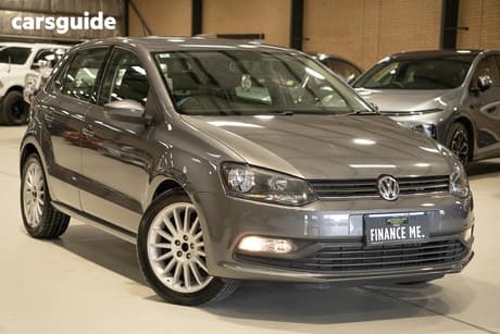 Grey 2014 Volkswagen Polo Hatchback 66 Tsi Trendline