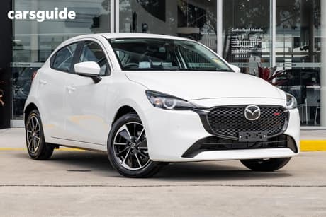 White 2026 Mazda Mazda2 Hatchback G15 Gt