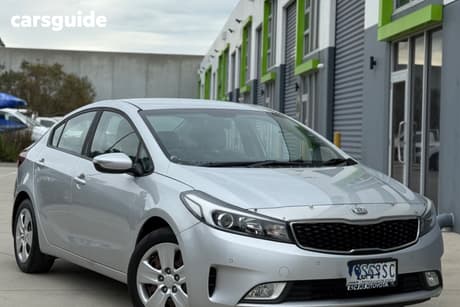 Silver 2017 Kia Cerato Sedan