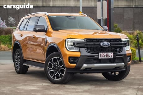 Yellow 2025 Ford Everest Wagon Wildtrak (4Wd)