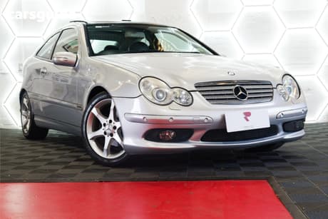 Silver 2007 Mercedes-Benz C180 Coupe Kompressor Super Sport Edition