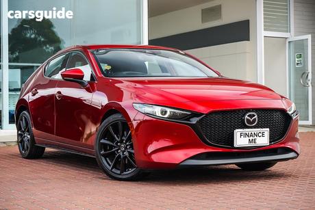 Red 2020 Mazda 3 Hatchback G25 Astina