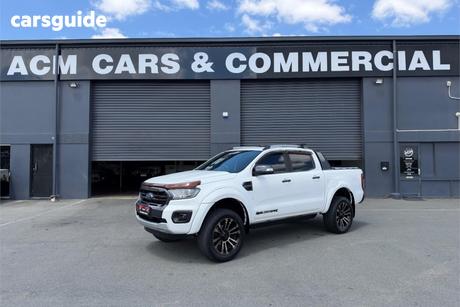 White 2020 Ford Ranger Double Cab Pick Up Wildtrak 2.0 (4X4)