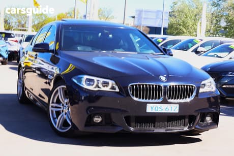 Black 2016 BMW 535D Sedan M Sport