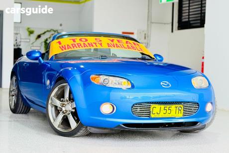 Blue 2006 Mazda MX-5 Convertible (Leather)