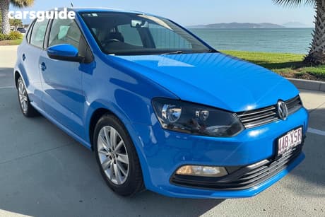 Blue 2017 Volkswagen Polo Hatchback 66 Tsi Trendline
