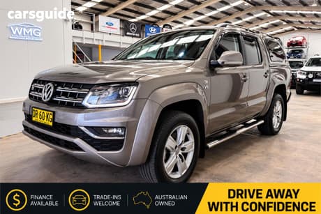 Beige 2017 Volkswagen Amarok Dual Cab Utility V6 Tdi 550 Highline