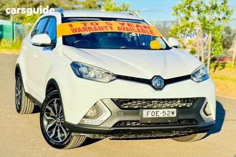 White 2016 MG Mg6 Plus Fastback Core