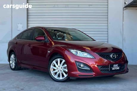 Red 2012 Mazda 6 Wagon Touring