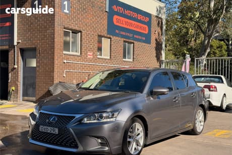 Grey 2018 Lexus CT200H Hatchback Luxury Hybrid