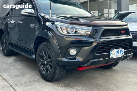 Black 2017 Toyota Hilux Dual Cab Utility Sr5 (4X4)