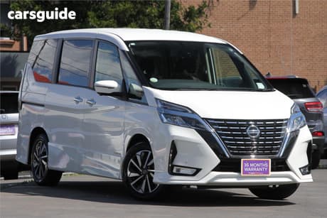White 2021 Nissan Serena SUV HIGHWAY STAR V SELECTION (S-HYBRID)