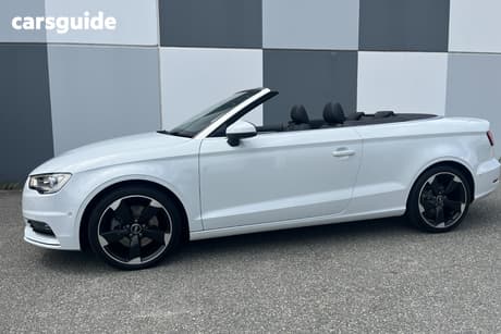 White 2014 Audi A3 Cabriolet 1.8 Tfsi Ambition Quattro