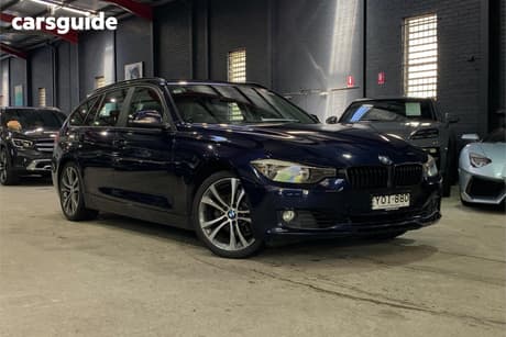 Black 2013 BMW 320I Wagon Touring Sport Line