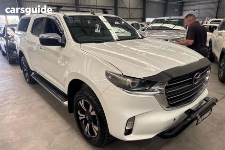 White 2020 Mazda BT-50 Dual Cab Pick-up Gt (4X4)