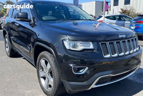 Black 2015 Jeep Grand Cherokee Wagon Limited (4X4)