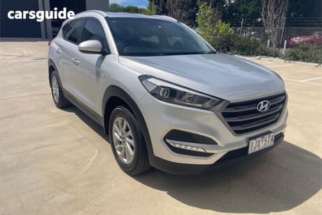Silver 2016 Hyundai Tucson Wagon Active (Fwd)