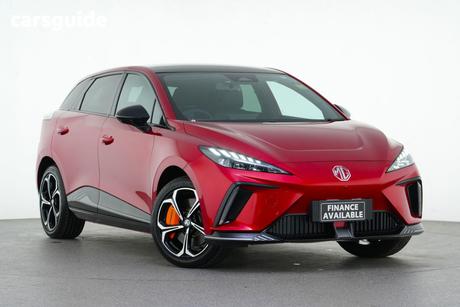 Red 2025 MG MG4 Hatchback Xpower