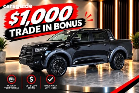 Black 2026 GWM Cannon Alpha Dual Cab Utility Vanta