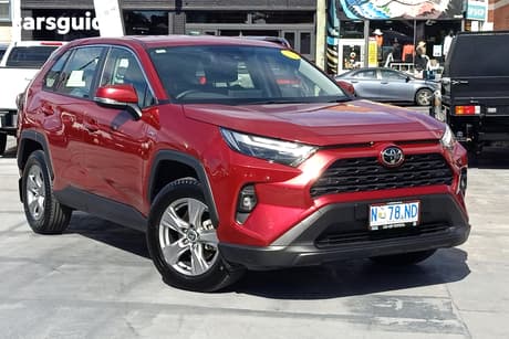 Red 2025 Toyota RAV4 Wagon Gx (2Wd) Hybrid