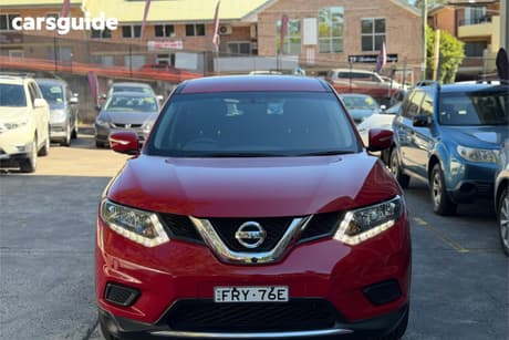 Red 2016 Nissan X-Trail Wagon St (Fwd)