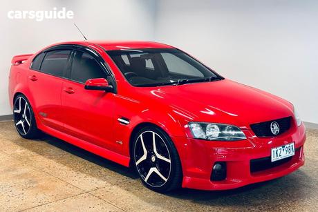 Red 2011 Holden Commodore Sedan Ss