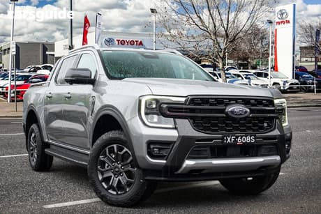 Silver 2025 Ford Ranger Double Cab Pick Up Wildtrak 3.0 (4X4)